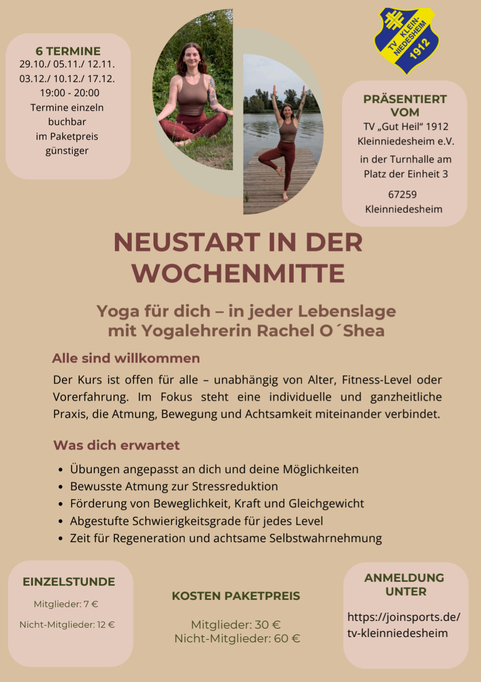 Yoga für Dich - 2. Kurs